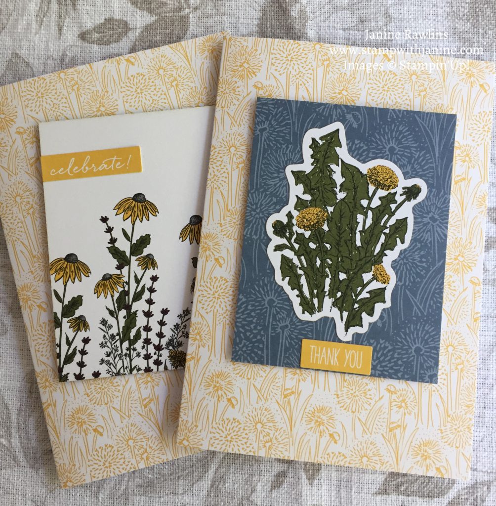 Stampin'Up! Dandy Garden cards