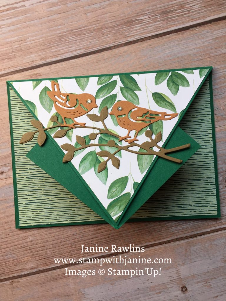 March class in a Kit - Arrow Fold Cards