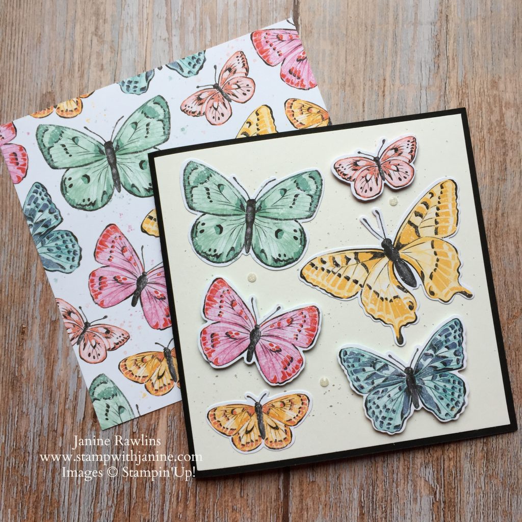 Stampin'Up! Butterfly Bijou card