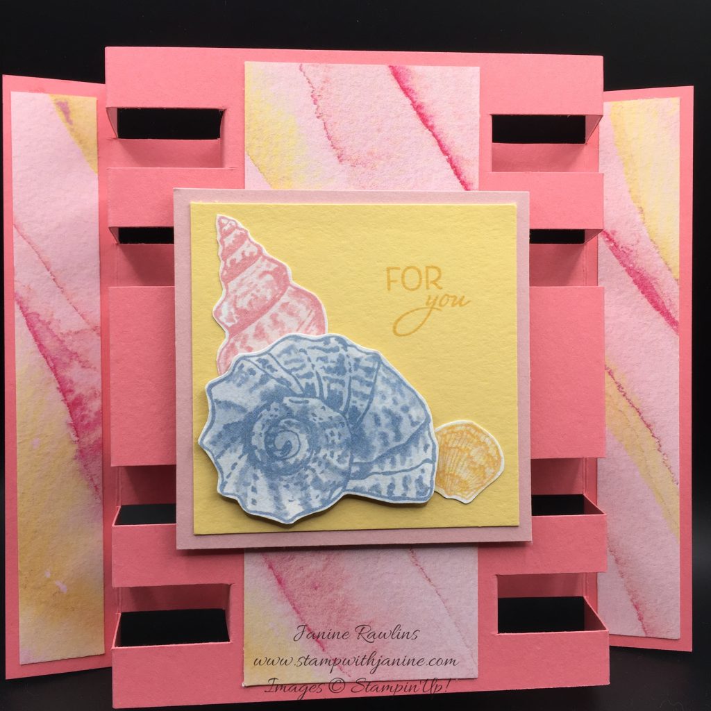 Stampin'Up! Tower Cards - Friends are Like Seashells