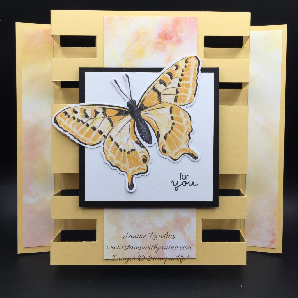 Stampin'Up! Tower Card - Butterfly Bouquet