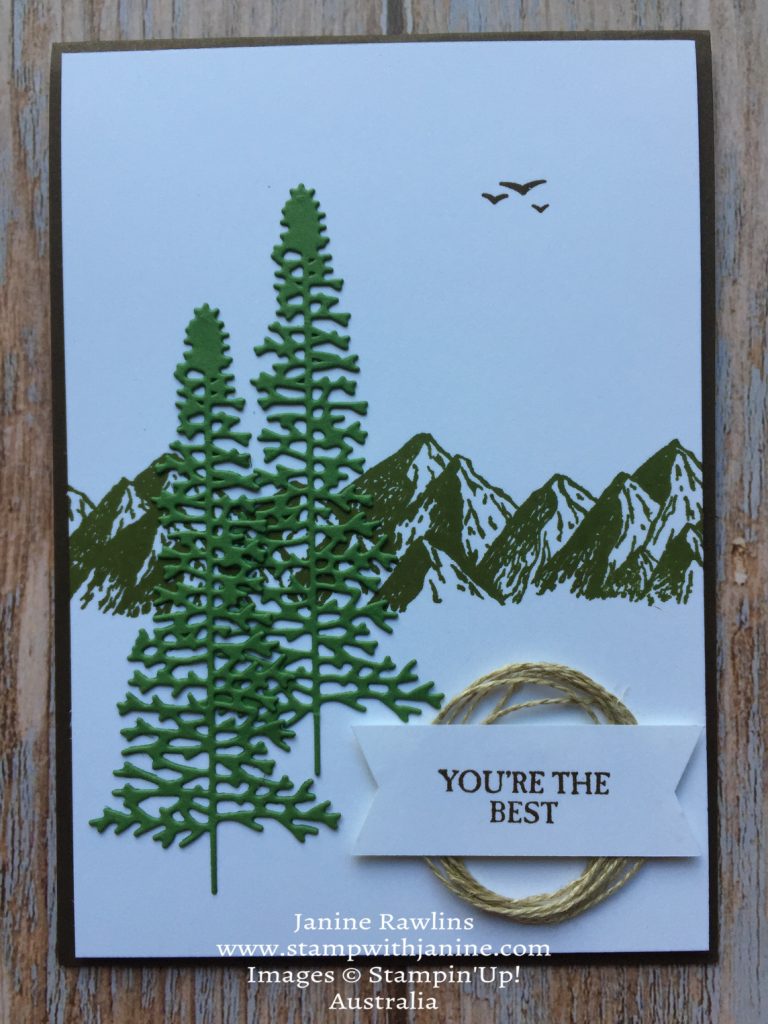 Mountain Air Father's Day Card