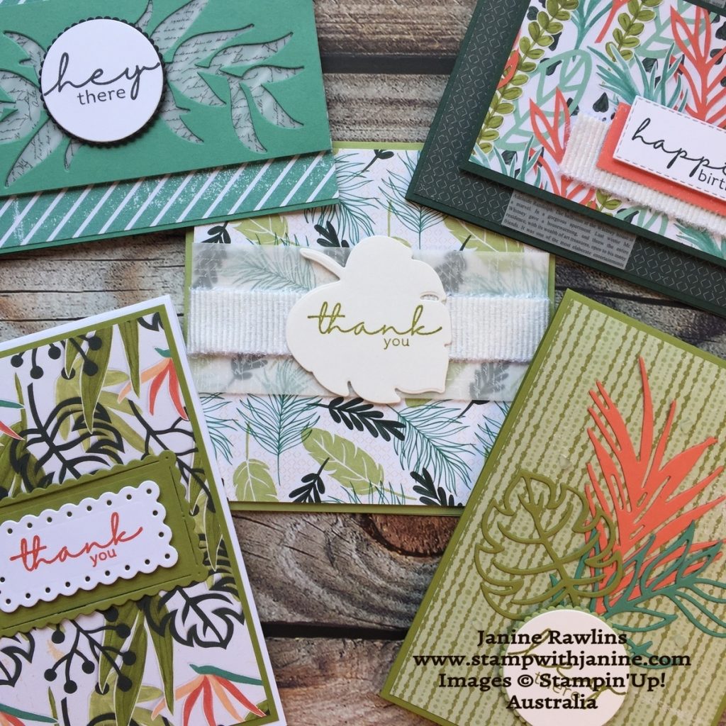 Stampin' Up! Artfully Composed Suite Cards