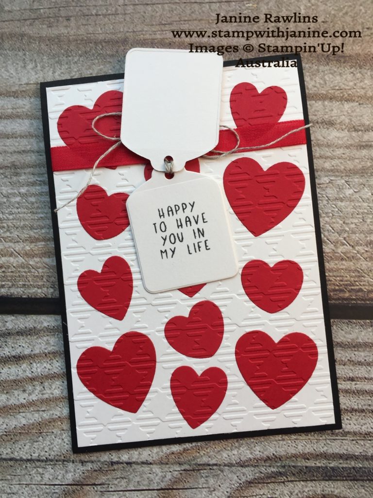 Stampin' Up! Sweet Conversations card