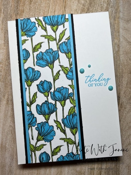 Stampin' Up! Perfectly Penciled Papers Card
