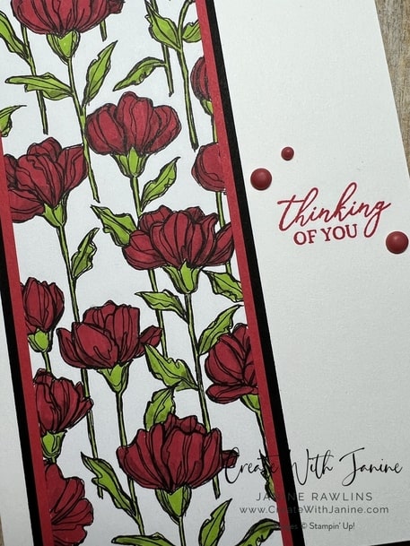 Stampin' Up! Perfectly Penciled Papers Card