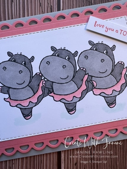 Hippest Hippos Card