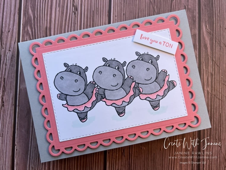Hippest Hippos Card