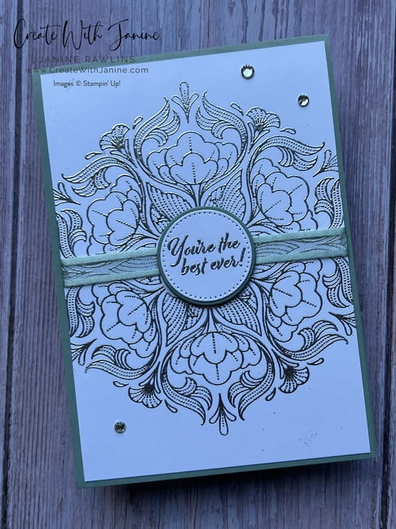 Stampin' Up! Pretty Medallion Card