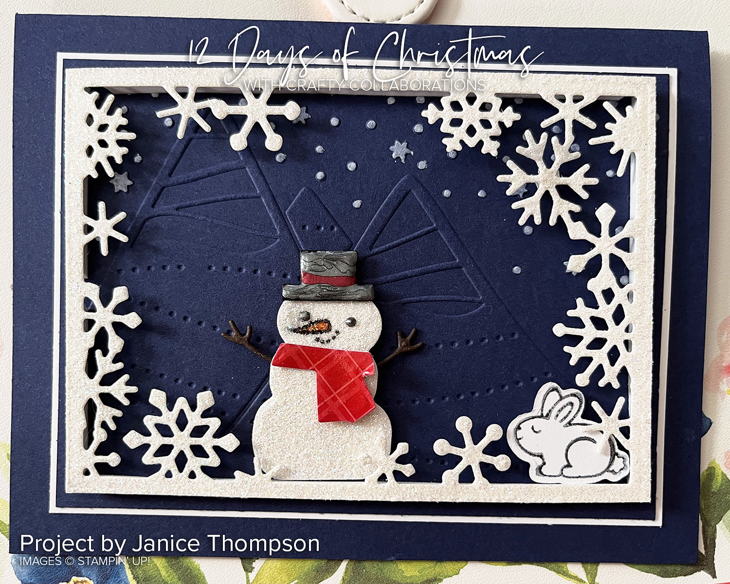 Snowman Magic Christmas card Tutorial
