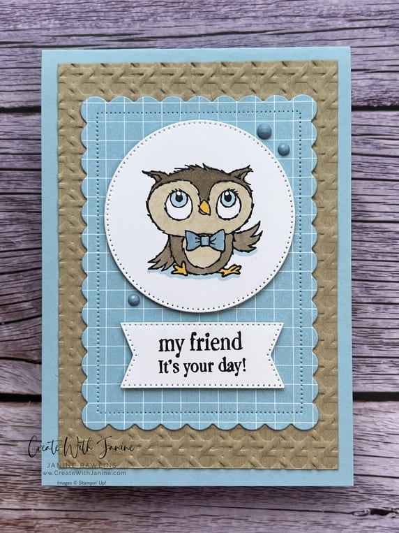 Adorable Owls Card