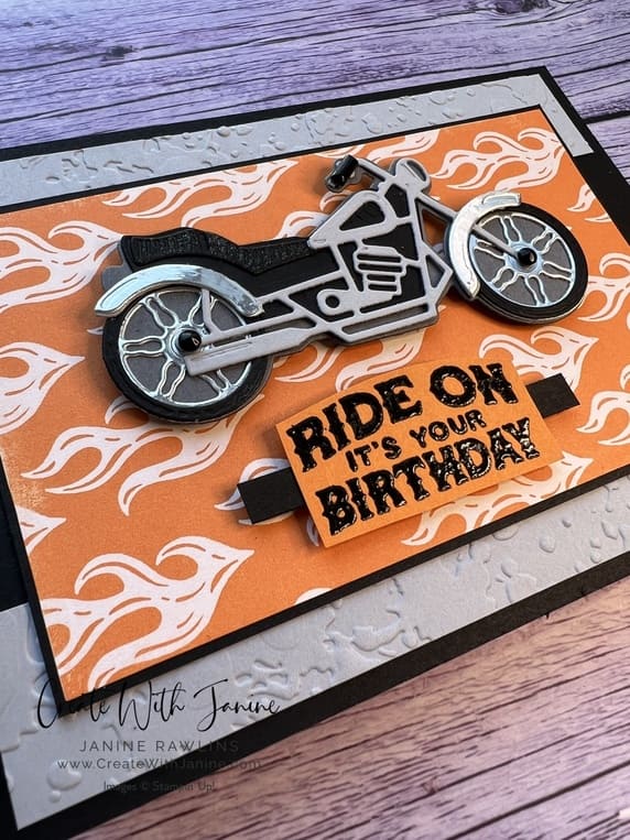Stampin' Up! Legendary Ride Card