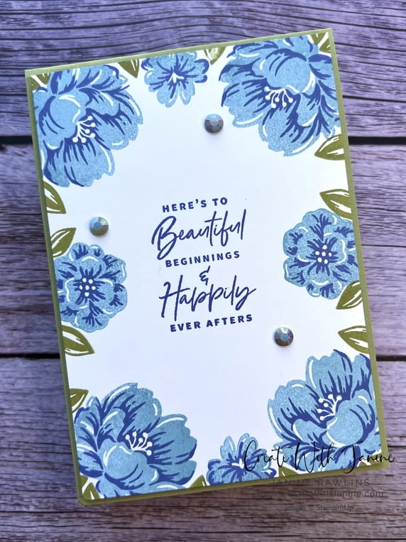 Two Tone Flora Simple Stamping